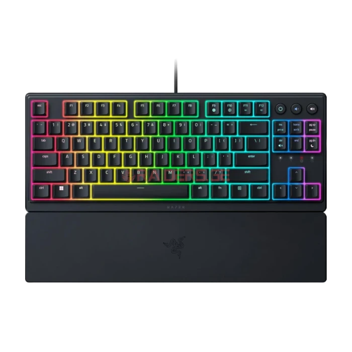 გეიმინგ კლავიატურა Razer Ornata V3 Tenkeyless Black - Low Profile Gaming Mechanical Membrane Wired